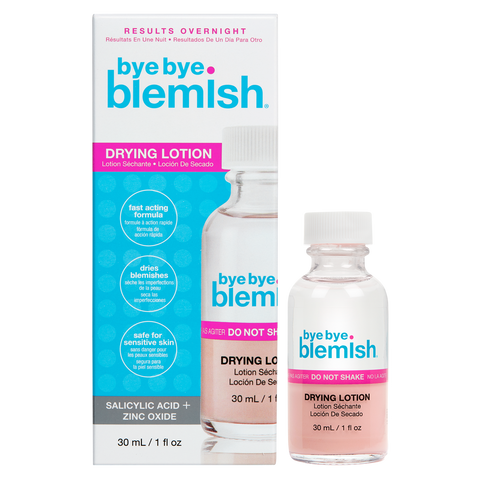 Lotion Chấm Mụn Bye Bye Blemish - Giảm Mụn Nhanh Cho Da Nhạy Cảm Với Sulfur & BHA, Hiệu Quả Chỉ Sau 1 Đêm