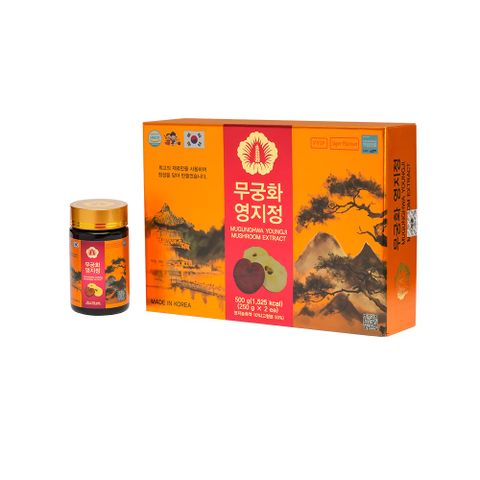 Cao Linh Chi Mugunghwa Premium - Hộp 2 Lọ 250g, Thanh Lọc Cơ Thể, Hỗ Trợ Giải Độc Gan, Ngăn Ngừa Khối U, Dinh Dưỡng Cao