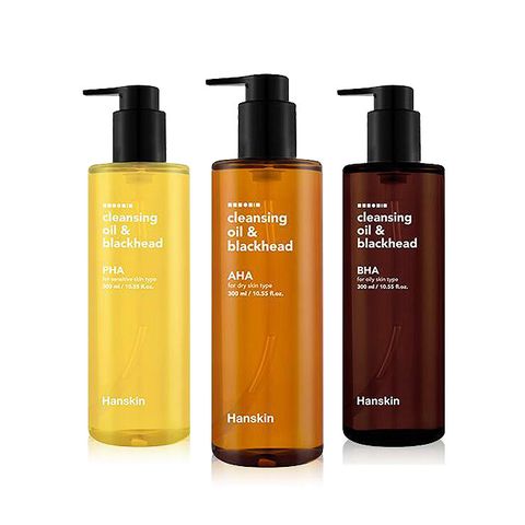 Dầu Tẩy Trang Hanskin BHA Cleansing Oil & Blackhead Chính Hãng 300ml