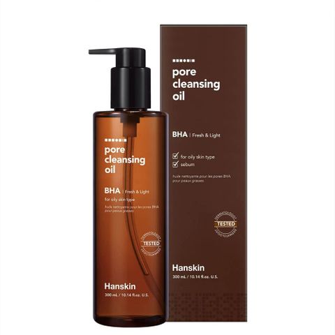 Dầu Tẩy Trang Hanskin BHA Cleansing Oil & Blackhead Chính Hãng 300ml