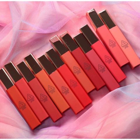Son Kem 3CE Cloud Lip Tint 4ml - Bảng Màu Đất Đẹp & Dễ Dùng, Tôn Da Tự Nhiên, Xu Hướng Hàn Quốc