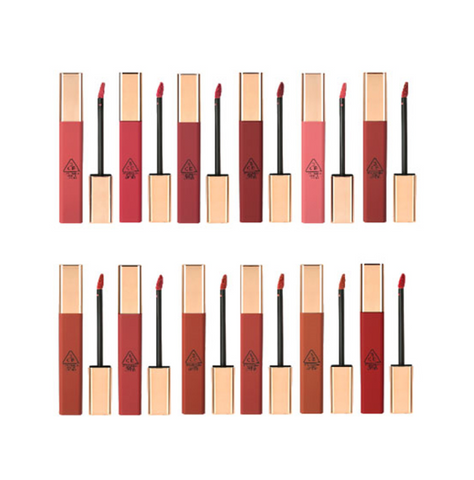 Son Kem 3CE Cloud Lip Tint 4ml - Bảng Màu Đất Đẹp & Dễ Dùng, Tôn Da Tự Nhiên, Xu Hướng Hàn Quốc