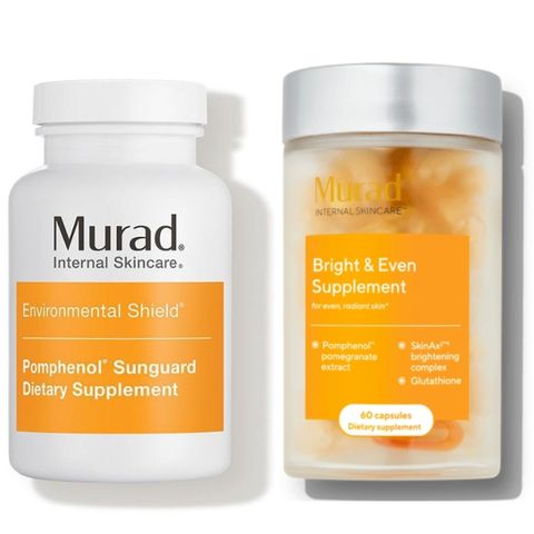 Viên Uống Chống Nắng Murad Bright & Even Supplement 60 Viên - Bảo Vệ Da, Giúp Làm Sáng Da và Chống Nắng Từ Bên Trong