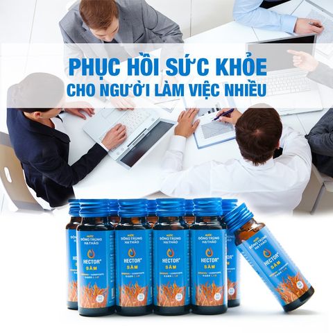 Nước Đông Trùng Hạ Thảo Hector Sâm Hàng Chính Hãng