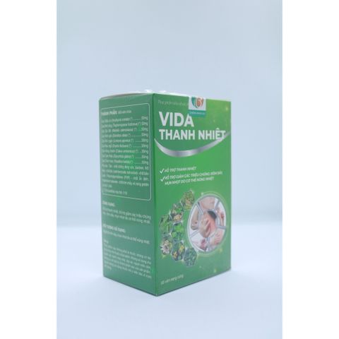 Viên Uống Vida Thanh Nhiệt Hỗ Trợ Giải Nhiệt Cơ Thể