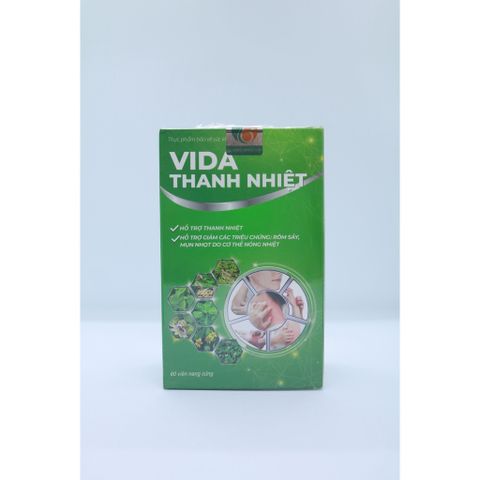 Viên Uống Vida Thanh Nhiệt Hỗ Trợ Giải Nhiệt Cơ Thể