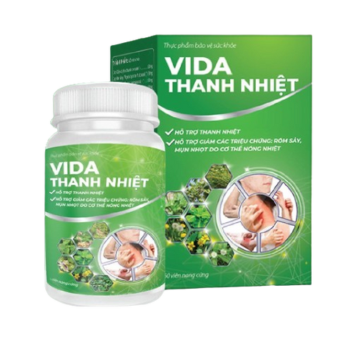 Viên Uống Vida Thanh Nhiệt Hỗ Trợ Giải Nhiệt Cơ Thể