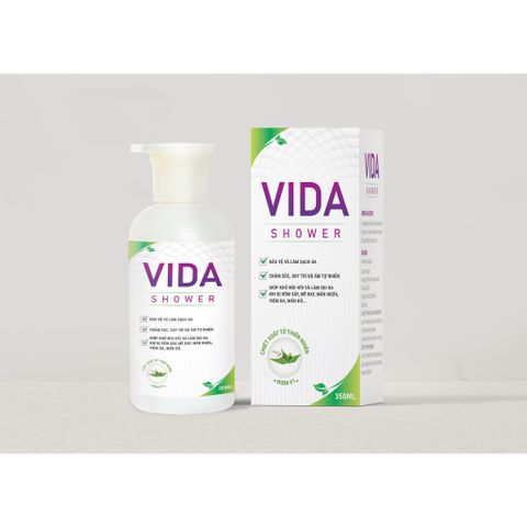 Sữa Tắm Vida Nano Shower Giúp Sạch Da, Kháng Khuẩn