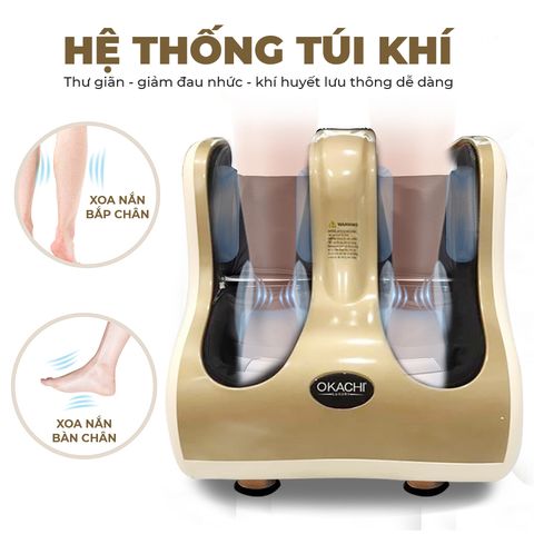Máy massage chân Nhật Bản OKACHI JP-820 (4 motor)