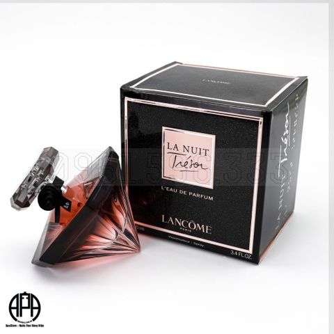 Nước Hoa Nữ Lancôme Tresor La Nuit EDP 100ml - Hương Thơm Quyến Rũ Sang Trọng Cảm Hứng Từ Kim Cương Đen