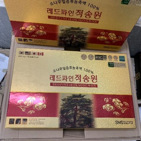 Tinh Dầu Thông Đỏ SMS Bio Pharm Red Pine Jeok Song Won 180 Viên - Tăng Cường Sức Khỏe Hàn Quốc, Chống Lão Hóa Tốt Nhất