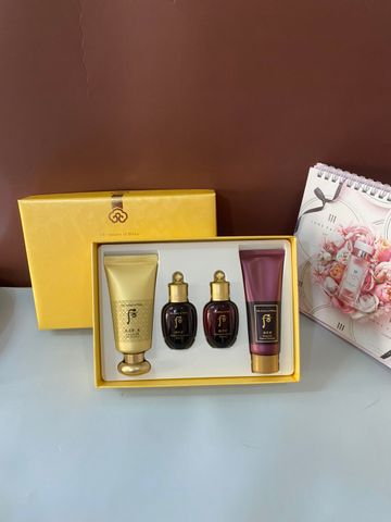 Set Kem BB Whoo Gongjinhyang Mi Luxury SPF20/PA++ - Kem Trang Điểm 5 Trong 1, Dưỡng Da & Chống Nắng, Giúp Da Mịn Màng, Tự Nhiên
