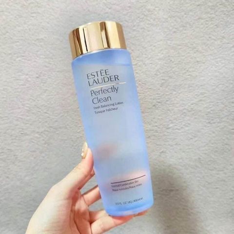 Nước Hoa Hồng Estee Lauder Perfectly Clean Fresh 400ML - Toner Dưỡng Ẩm, Phục Hồi Đàn Hồi Da, Trị Mụn, Tươi Mát