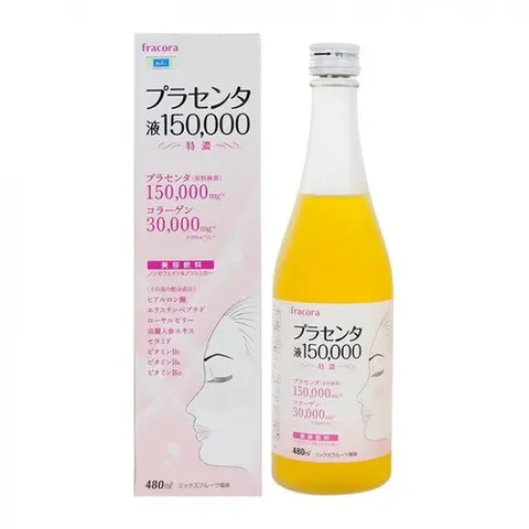 Nước uống đẹp da, bổ sức khỏe Nhật Bản Fracora Placenta 150.000mg