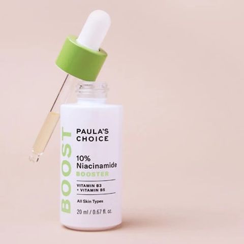 Serum Paula's Choice 10% Niacinamide Booster 20ml - Giúp Thu Nhỏ Lỗ Chân Lông, Da Đều Màu, Phục Hồi Độ Ẩm Cho Mọi Loại Da