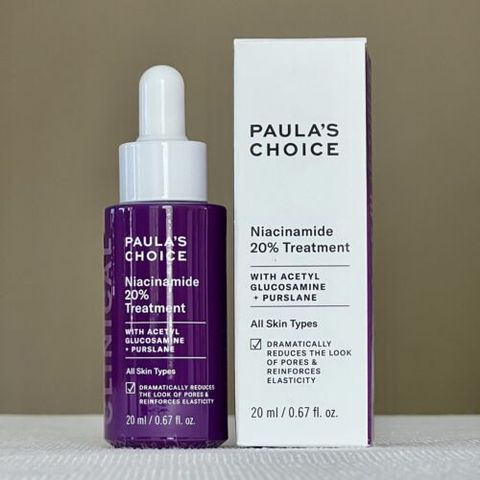 Serum Paula’s Choice Niacinamide 20% - Điều Trị Da Kiểm Soát Nhờn, Thu Nhỏ Lỗ Chân Lông - Sản Phẩm Dành Cho Mọi Loại Da 20ml