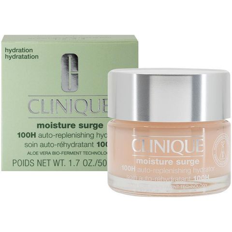 Kem Dưỡng Ẩm Clinique Moisture Surge 100H 50ml - Dưỡng ẩm suốt 100 giờ, Gel Hydrator cho mọi loại da, Công nghệ Auto-Replenishing