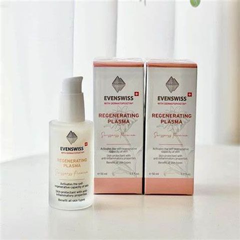 Serum Dưỡng Ẩm Phục Hồi Evenswiss Regenerating Plasma 50ml - Giúp Tái Tạo Da, Khôi Phục Chắc Khỏe, Chống Lão Hóa, Dưỡng Ẩm Tối Đa