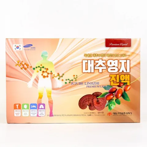 Nước linh chi táo đỏ Daedong Hàn Quốc 30 gói x 80ml