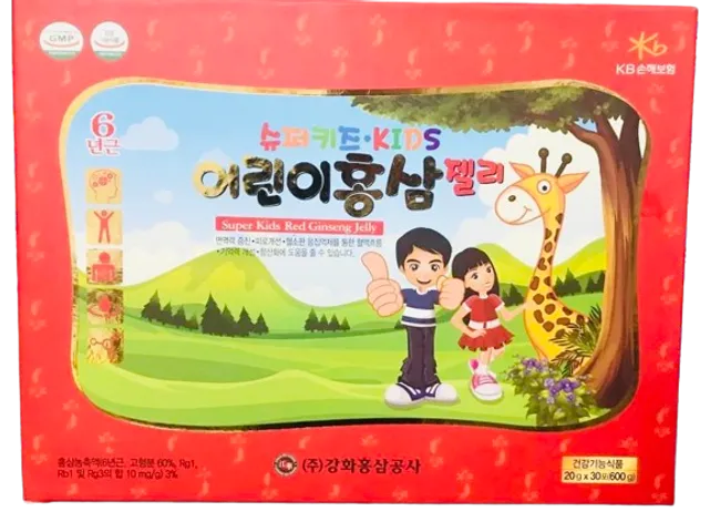 Thạch hồng sâm baby Kanghwa Hàn Quốc hộp 30 gói x 20g