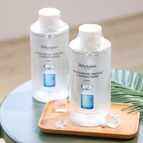 Nước Tẩy Trang JM Solution H9 Hyaluronic Cleansing Water 500ml - Dưỡng Ẩm và Làm Sạch Da Nhẹ Nhàng, Phù Hợp Mọi Loại Da