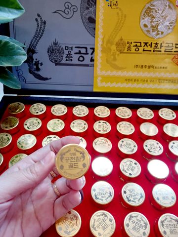 Viên Đông trùng hạ thảo Kanghwa Health Korea hộp gỗ 60 viên - Tăng cường sức khỏe, hỗ trợ miễn dịch và giảm stress
