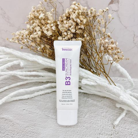 Kem Chống Nắng Innoskin B3 Suncream SPF50+ PA++++ Hàn Quốc 50g - Dưỡng trắng da, kiềm dầu, bảo vệ da nhạy cảm, chống UVA/UVB
