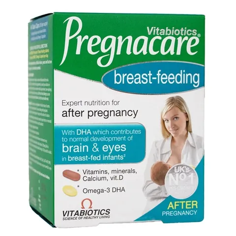 Vitamin tổng hợp cho phụ nữ sau sinh Pregnacare Breast-feeding