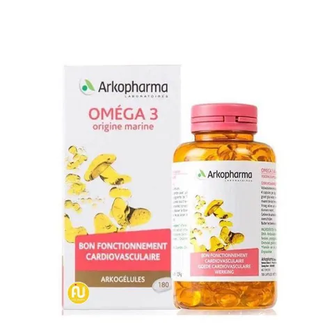 Viên uống dầu cá Omega 3 Arkopharma 180 viên