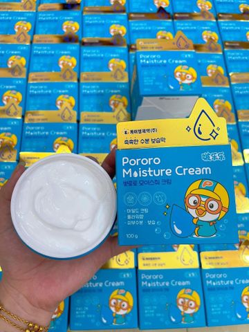 Kem Dưỡng Da Pororo Cho Bé Hàn Quốc - 60g, Dưỡng Ẩm, Chống Nứt Nẻ Cho Da Nhạy Cảm, An Toàn Cho Trẻ Sơ Sinh