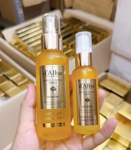 Xịt Khoáng Serum Tinh Chất Bơ & Vàng 24K D’Alba White Trufle Hàn Quốc 50ml - Cấp Ẩm, Làm Trắng, Thư Giãn Da