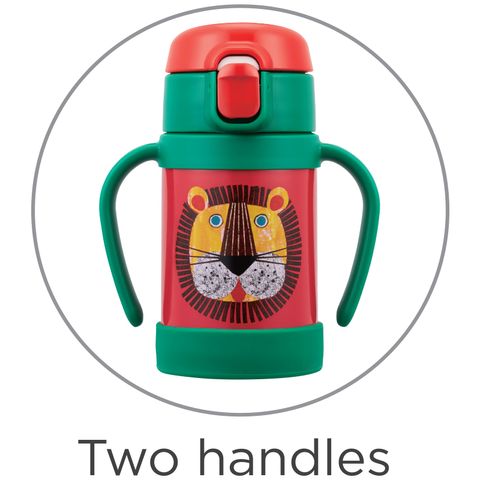 Bình giữ nhiệt Tiger MCK-A280 cho bé 280ml - Thiết kế nắp bật tiện lợi với hình ảnh nhân vật Colobockle dễ thương