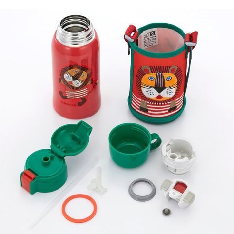 Bình Giữ Nhiệt Tiger MBR-T06G Dành Cho Bé 600ml/640ml - Thiết Kế Nắp Bật Tiện Lợi, Hình Nhân Vật Colobockle Nhật Bản