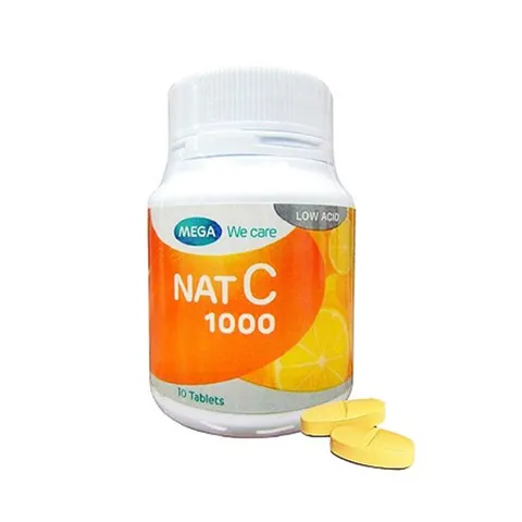 Viên bổ sung Vitamin C Nat C 1000 (30 viên/lọ)