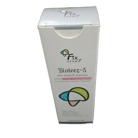 Dầu Gội Làm Sạch Gàu Fixderma Bioteez-S Shampoo 75ML - Giảm Nhờn, Ngứa, Kháng Khuẩn, Tăng Độ Ẩm Cho Tóc Mềm Mượt