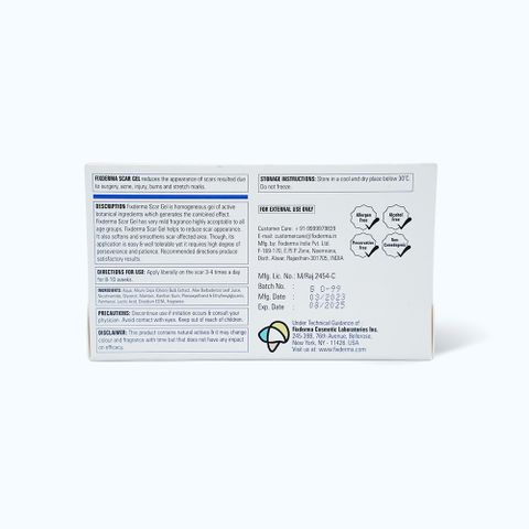 Gel Làm Mờ Sẹo Fixderma Scar Gel 15ML - Giảm Sẹo Do Mụn, Bỏng, Vết Thương, Phẫu Thuật, Dạng Gel Tiện Lợi, Thẩm Thấu Nhanh