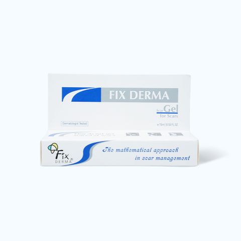 Gel Làm Mờ Sẹo Fixderma Scar Gel 15ML - Giảm Sẹo Do Mụn, Bỏng, Vết Thương, Phẫu Thuật, Dạng Gel Tiện Lợi, Thẩm Thấu Nhanh