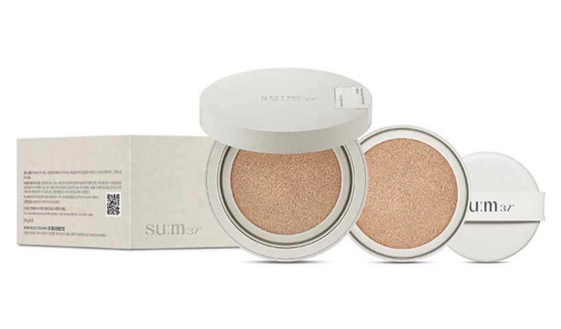 Phấn nước chống nắng Sum37 Skin-stay Soft Glow Cushion Set 1+2