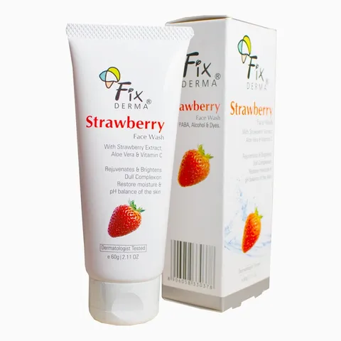 Sữa Rửa Mặt Chiết Xuất Dâu Tây Fixderma Strawberry Face Wash (60g)