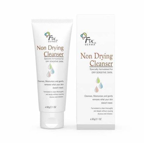 Sữa rửa mặt Fixderma Non Drying Cleansercho da nhạy cảm (60g)