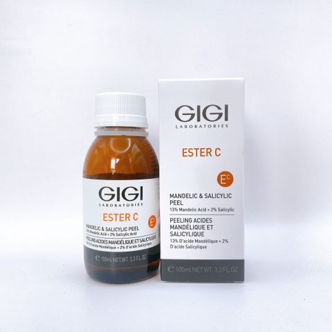 Serum Gigi Ester C Mandelic 13% & Salicylic 2% Peel - Tinh Chất Sáng Da Chuyên Sâu Giúp Trẻ Hóa và Cải Thiện Độ Đàn Hồi Da 100ml