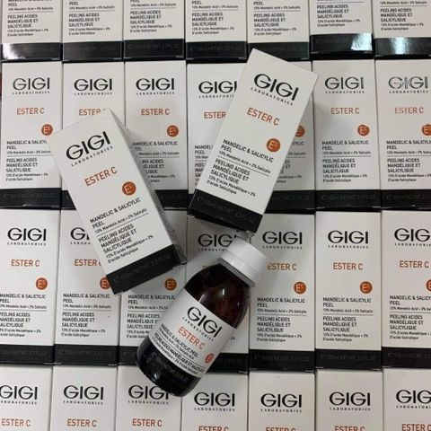Serum Gigi Ester C Mandelic 13% & Salicylic 2% Peel - Tinh Chất Sáng Da Chuyên Sâu Giúp Trẻ Hóa và Cải Thiện Độ Đàn Hồi Da 100ml