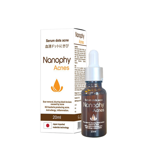 Serum Giảm Mụn Acnes NANOPHY 20ml - Ngừa Sẹo, Mờ Thâm, Giảm Sưng Đặc Trị Mụn Trứng Cá và Mụn Đầu Đen - Đến Từ Nhật Bản