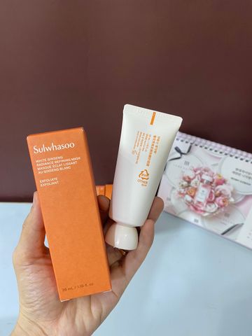 Mặt nạ massage và tẩy da chết Sulwhasoo White Ginseng Refining