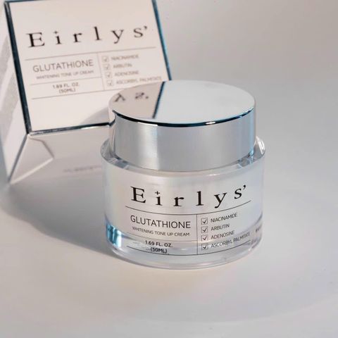 Kem Dưỡng Trắng Da Nâng Tone Eirlys' Hàn Quốc 50ml - Glutathione & Niacinamide Chống Nám, Dưỡng Sáng Da Mềm Mịn