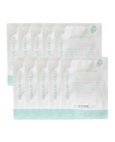 Combo 10 miếng Mặt nạ Phục hồi Da KyungLab - Cấp Ẩm, Trắng Da, Dưỡng Da Mềm Mại từ Hàn Quốc