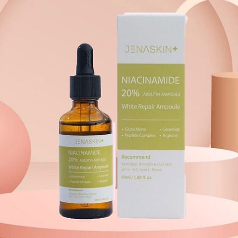 Serum Jenaskin Niacinamide 20% Giúp dưỡng trắng và giảm thâm nám