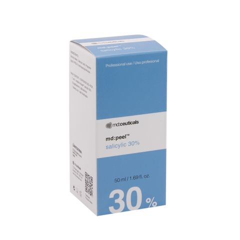 Dung dịch tẩy da chết Md:Ceuticals Peel Salicylic 30% - Điều trị mụn, giảm nếp nhăn và cải thiện sắc tố da