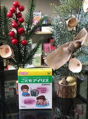 Nhỏ Mắt Taisho 14ml Nhật Bản - Giúp Giảm Mỏi Mắt, Kích Ứng Cho Bé Thích Xem Tivi, Chơi Điện Tử