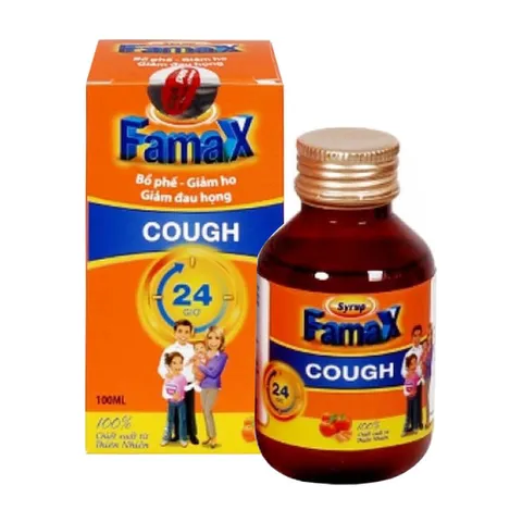 Famax Cough 100ml – Siro bổ phế, giảm ho